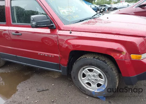 2016 Jeep Patriot Sport из США, поврежденный, VIN 1C4NJPBA4GD747704